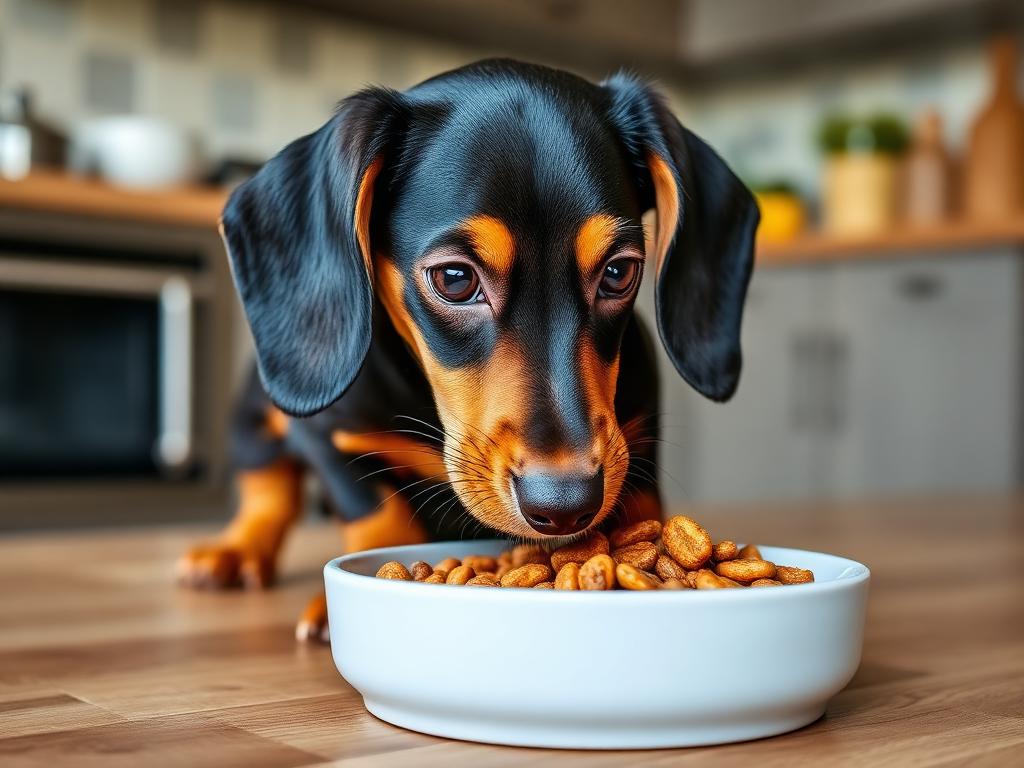 Alimentación ideal para un teckel chocomerle